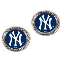 Women's WinCraft New York Yankees Round Post Earrings