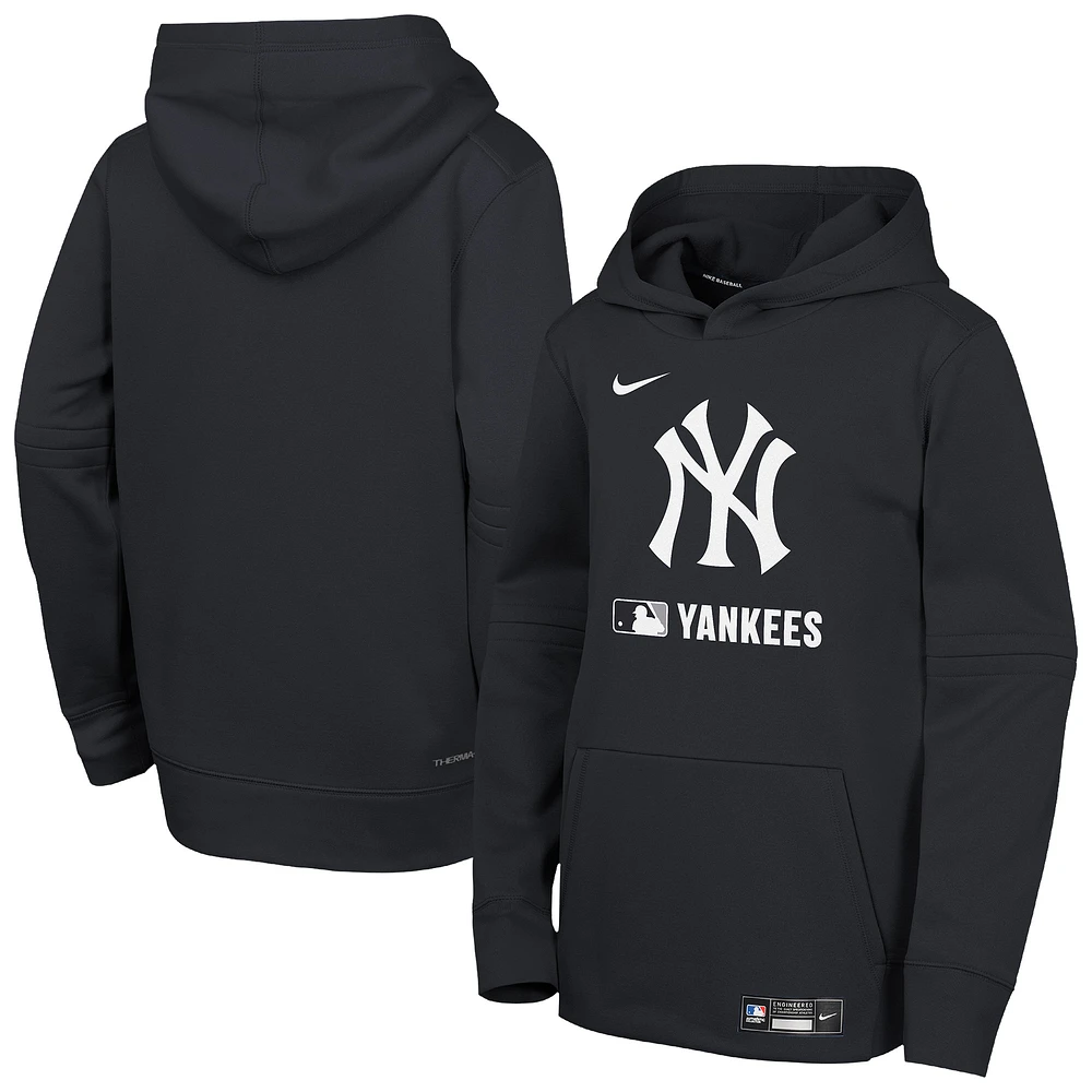 OST YANKEE NAVY YTH NK AC PO HOOD SWTMENHOD
