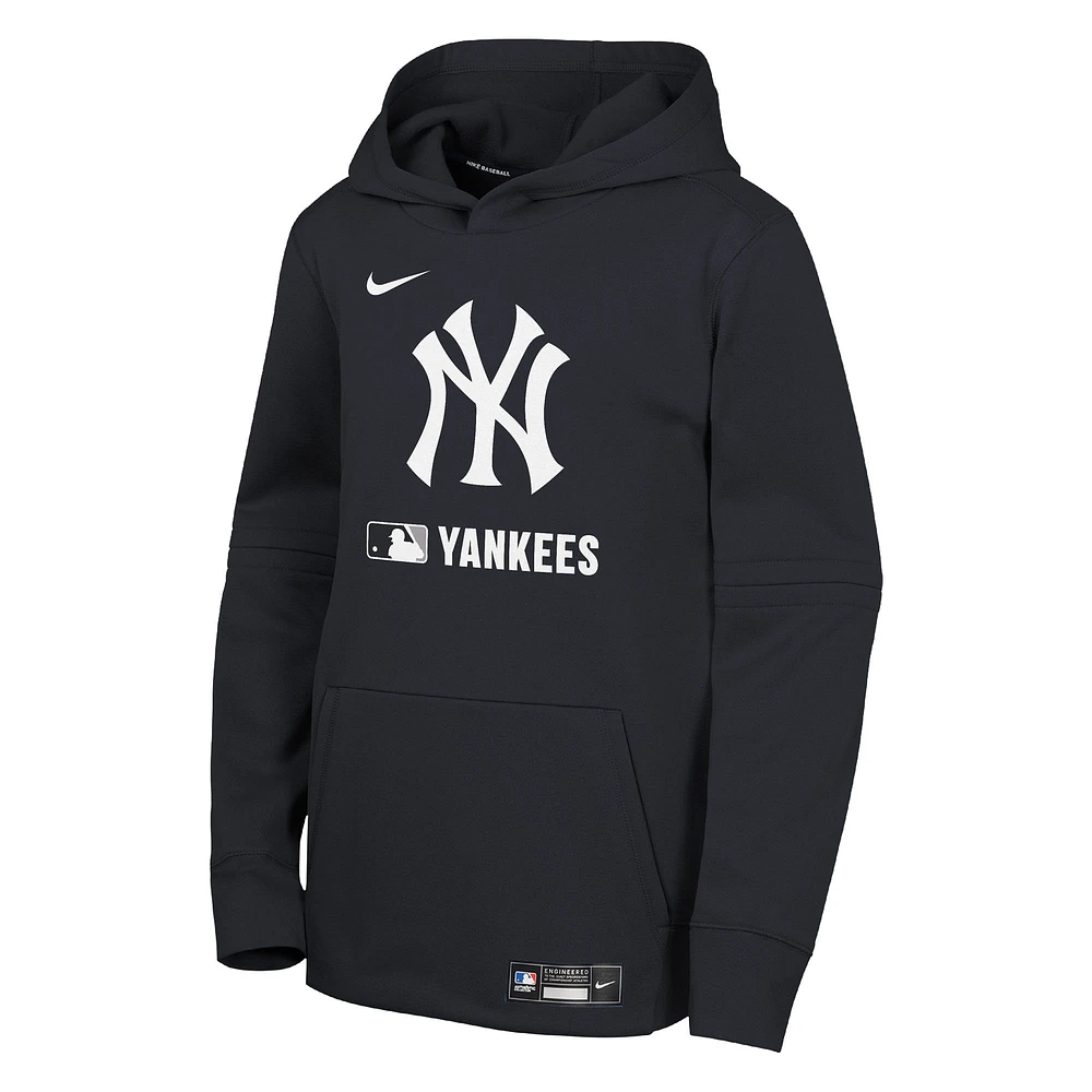 OST YANKEE NAVY YTH NK AC PO HOOD SWTMENHOD