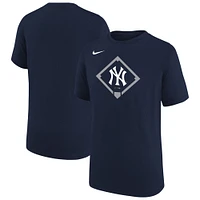 Youth Nike  Navy New York Yankees Icon Legend T-Shirt