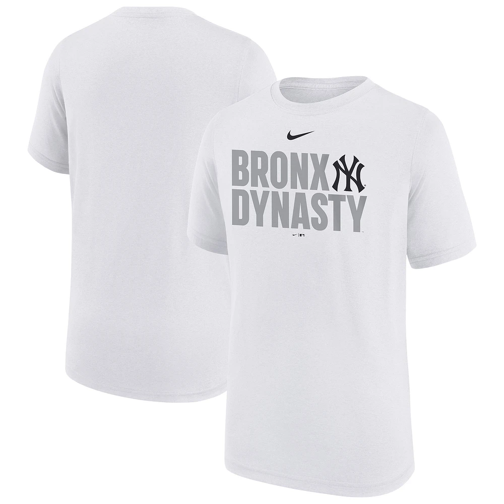 Youth Nike  White New York Yankees Local Legend T-Shirt