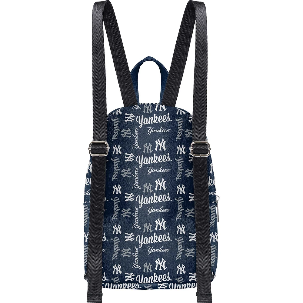 Mini sac à dos FOCO Navy New York Yankees Repeat Brooklyn pour jeune