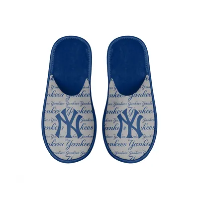 New York Yankees FOCO Youth Scuff Wordmark Slide Slippers