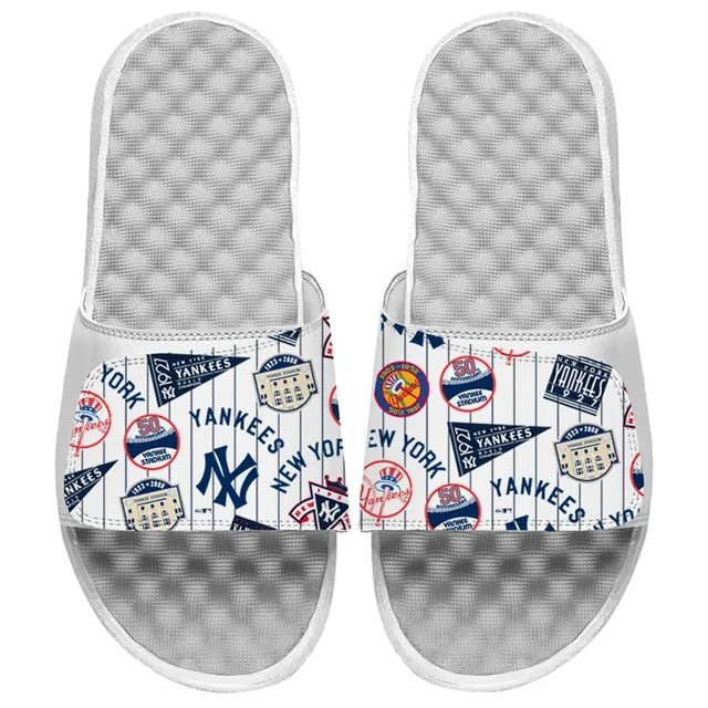 San Francisco Giants ISlide Americana Slide Sandals - White/Navy