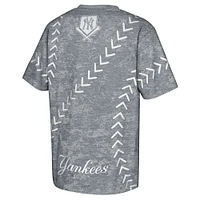 T-shirt bleu marine pour jeunes New York Yankees Slide Score Bold