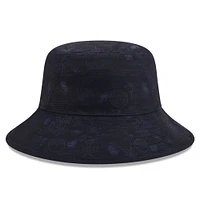 Youth New Era  Navy New York Yankees 2025 Spring Training All Over Print Bucket Hat