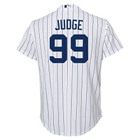 Maillot de joueur réplique alternatif des Yankees New York Nike Aaron Judge blanc pour jeune