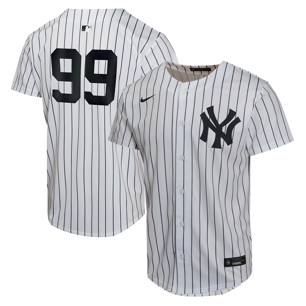 Maillot Nike Aaron Judge pour jeune joueur des Yankees de New York, blanc, le match à domicile