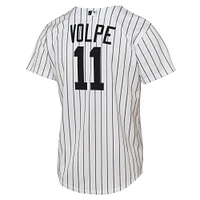 Maillot de joueur Nike Anthony Volpe blanc New York Yankees Home Replica 2.0 pour jeune