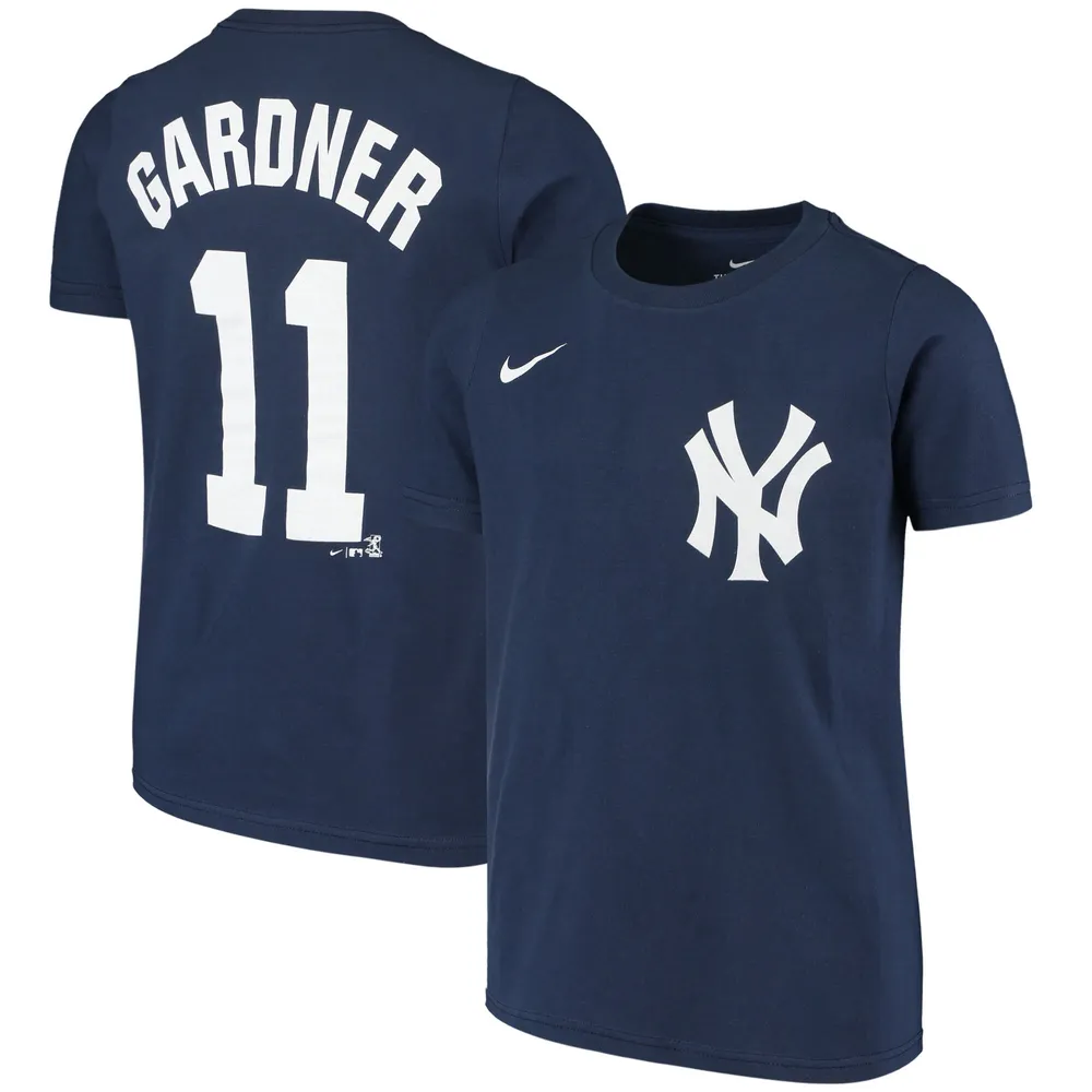 Yankees Brett Gardner Name and Number Youth Tee