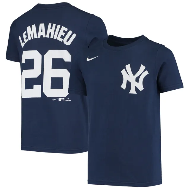 Men's Nike DJ LeMahieu White New York Yankees Home Replica Player Name Jersey