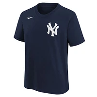 Youth Nike Giancarlo Stanton Navy New York Yankees Player Name & Number T-Shirt