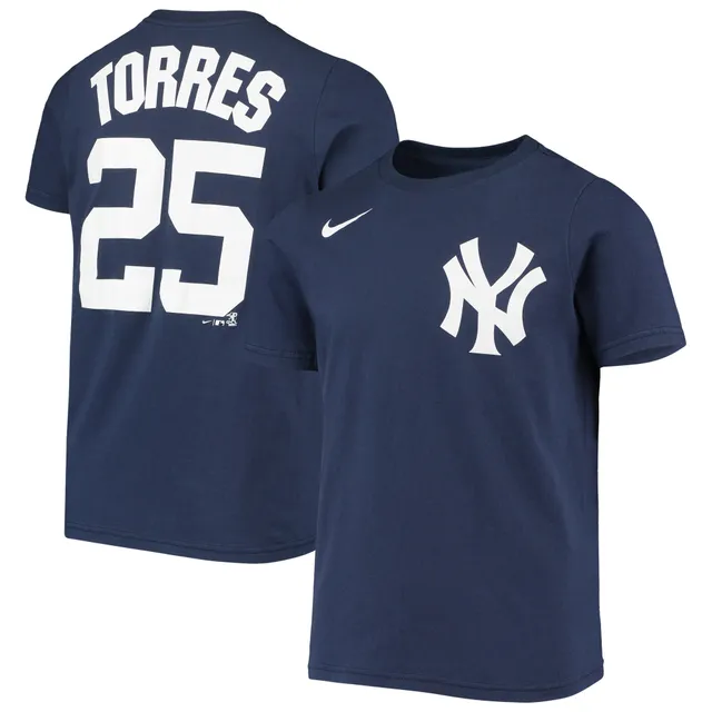 Gleyber Torres New York Yankees Fanatics Authentic Game-Used #25 White  Pinstripe Jersey vs. Toronto Blue Jays on April 23, 2023