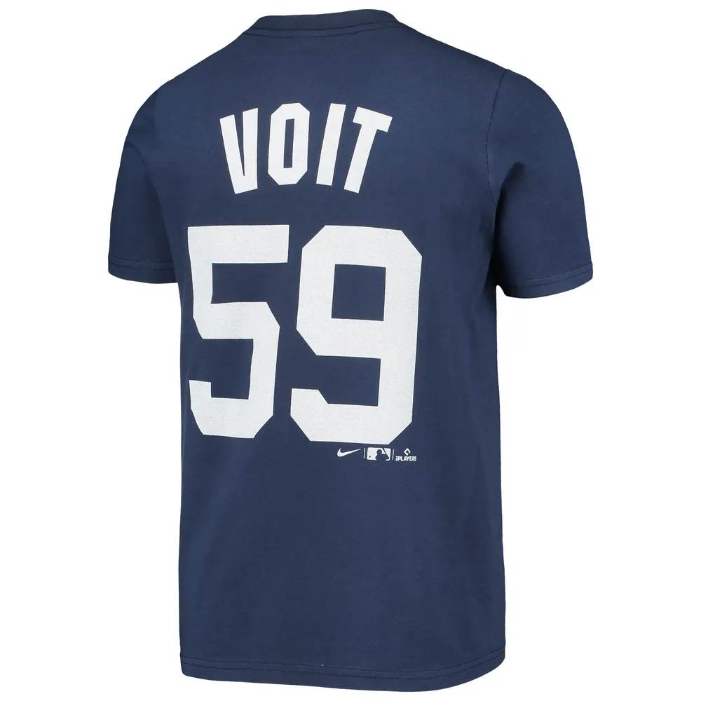 Youth Nike Luke Voit Navy New York Yankees Player Name & Number T-Shirt