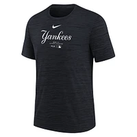 Youth Nike Navy New York Yankees Authentic Collection Practice Performance T-Shirt