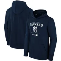 Sweat à capuche Therma Performance des New York Yankees de bleu marine pour jeune