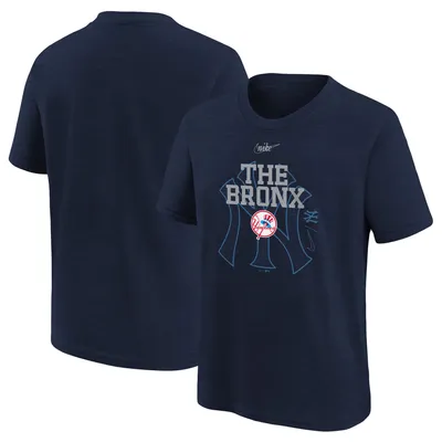 Nike Men's Nike Navy New York Yankees Rewind Retro Tri-Blend T-Shirt