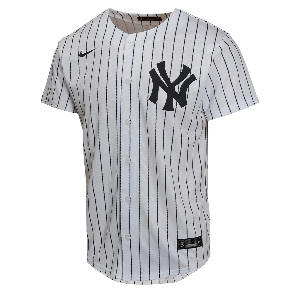 Youth Nike  White New York Yankees Home Game Jersey