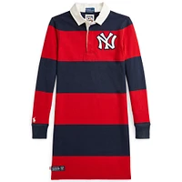 Youth Polo Ralph Lauren  Navy/Red Yankees Rugby Dress