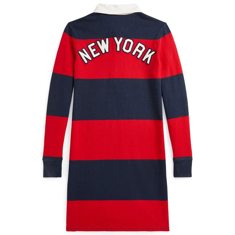 Youth Polo Ralph Lauren  Navy/Red Yankees Rugby Dress