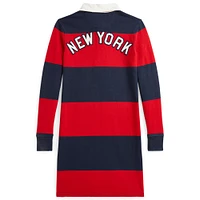 Youth Polo Ralph Lauren  Navy/Red Yankees Rugby Dress