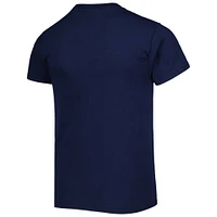 T-shirt de la collection Cooperstown des New York Yankees, doux comme un raisin, bleu marine pour jeunes