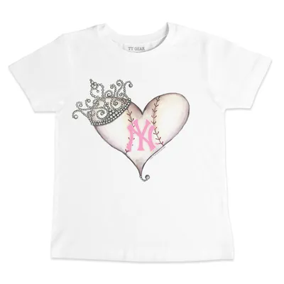 Lids New York Mets Tiny Turnip Youth Baseball Love T-Shirt - White