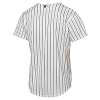 Youth  White New York Yankees Home Replica Jersey