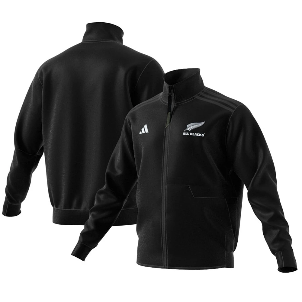 Veste zippée entièrement adidas New Zealand Rugby 2024/25 Anthem pour homme