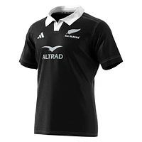 Men's adidas Black New Zealand Rugby 2024/25 Home Replica Jersey