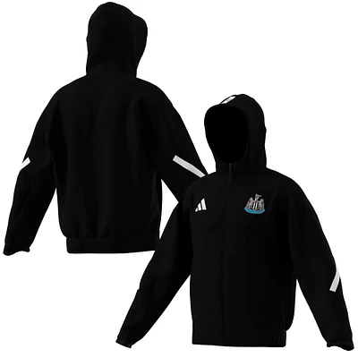 Men's adidas  Black Newcastle United 2025/26 Anthem Full-Zip Jacket