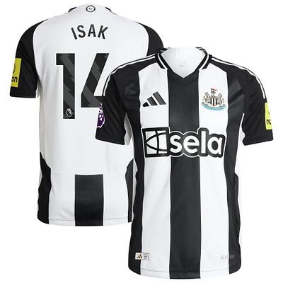 Men's adidas Alexander Isak Black Newcastle United 2024/25 Home Authentic Player Jersey