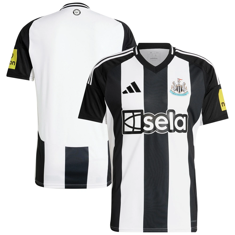 Men's adidas  Black Newcastle United 2024/25 Home Replica Jersey