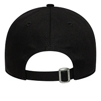 Men's New Era  Black Newcastle United Core 9FORTY Adjustable Hat