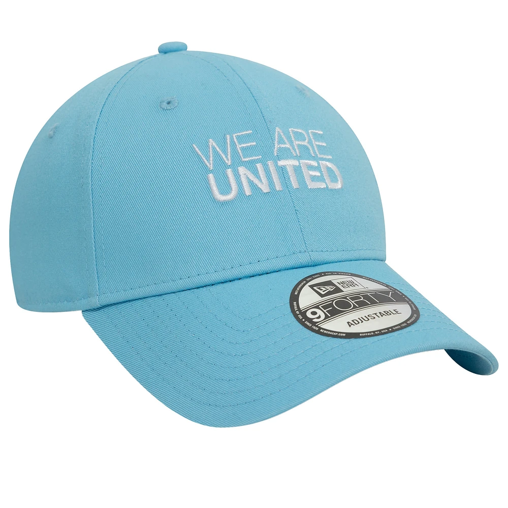 Men's New Era Blue Newcastle United Seasonal 9FORTY Adjustable Hat