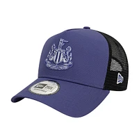 Men's New Era Blue Newcastle United Trucker Adjustable Hat