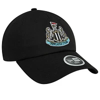 Women's New Era Black Newcastle United Core Open Back Adjustable Hat