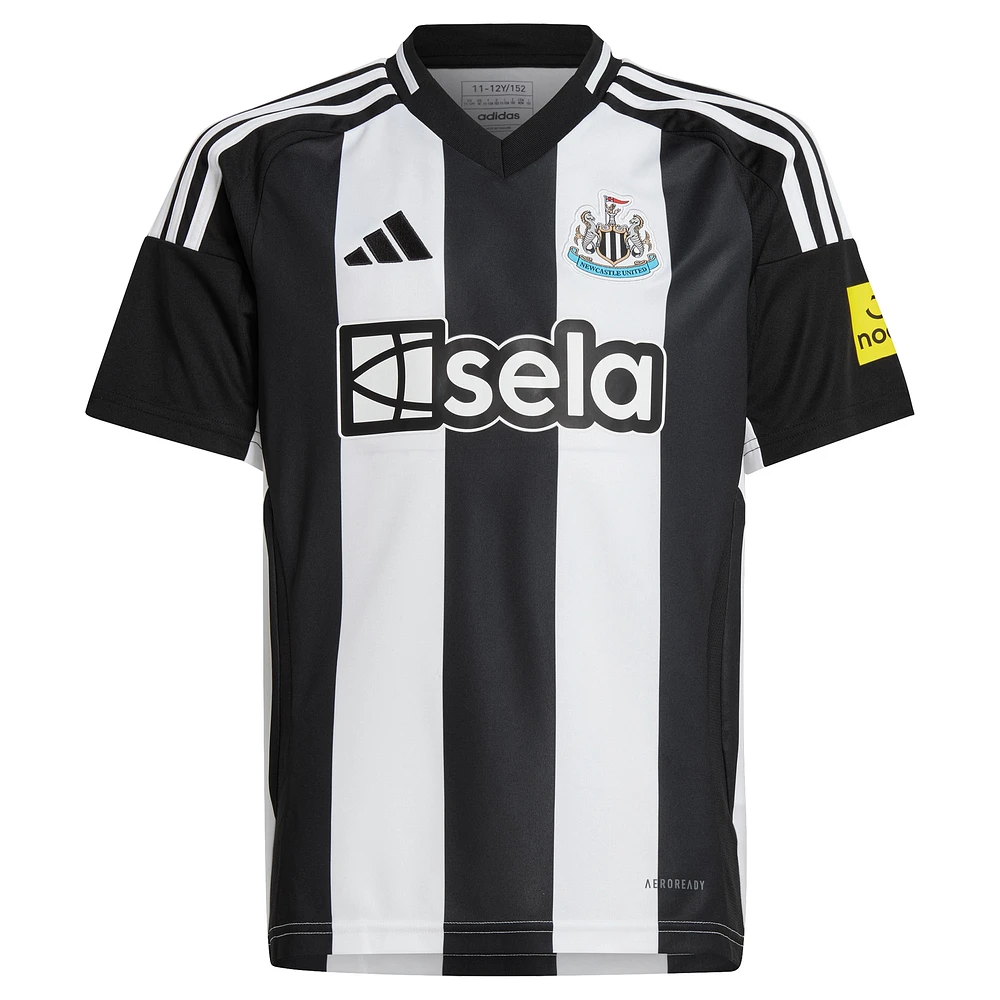 Maillot de joueur réplique domicile adidas Alexander Isak Newcastle United 2024/25 noir pour enfant