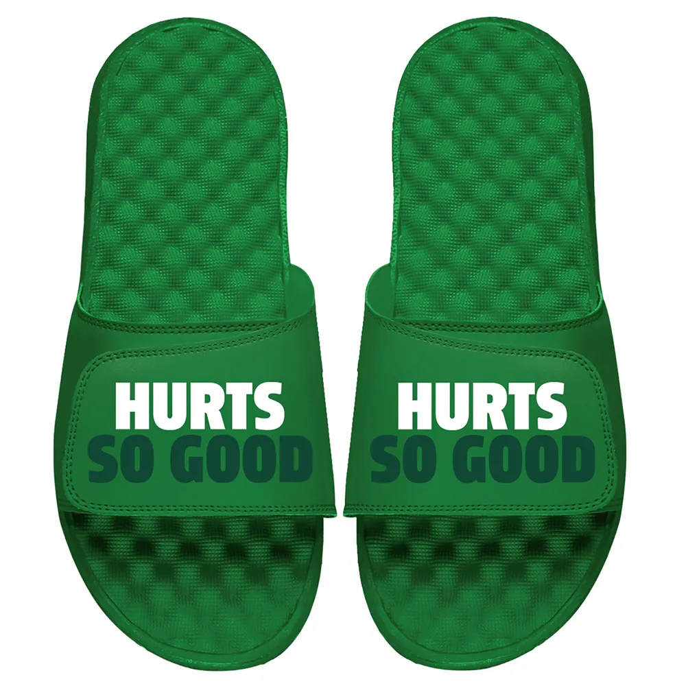 Lids Jalen Hurts NFLPA ISlide x BreakingT So Good Slide Sandals - Kelly  Green