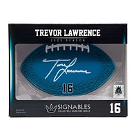 Signables Trevor Lawrence Jacksonville Jaguars Signature Series Collectible