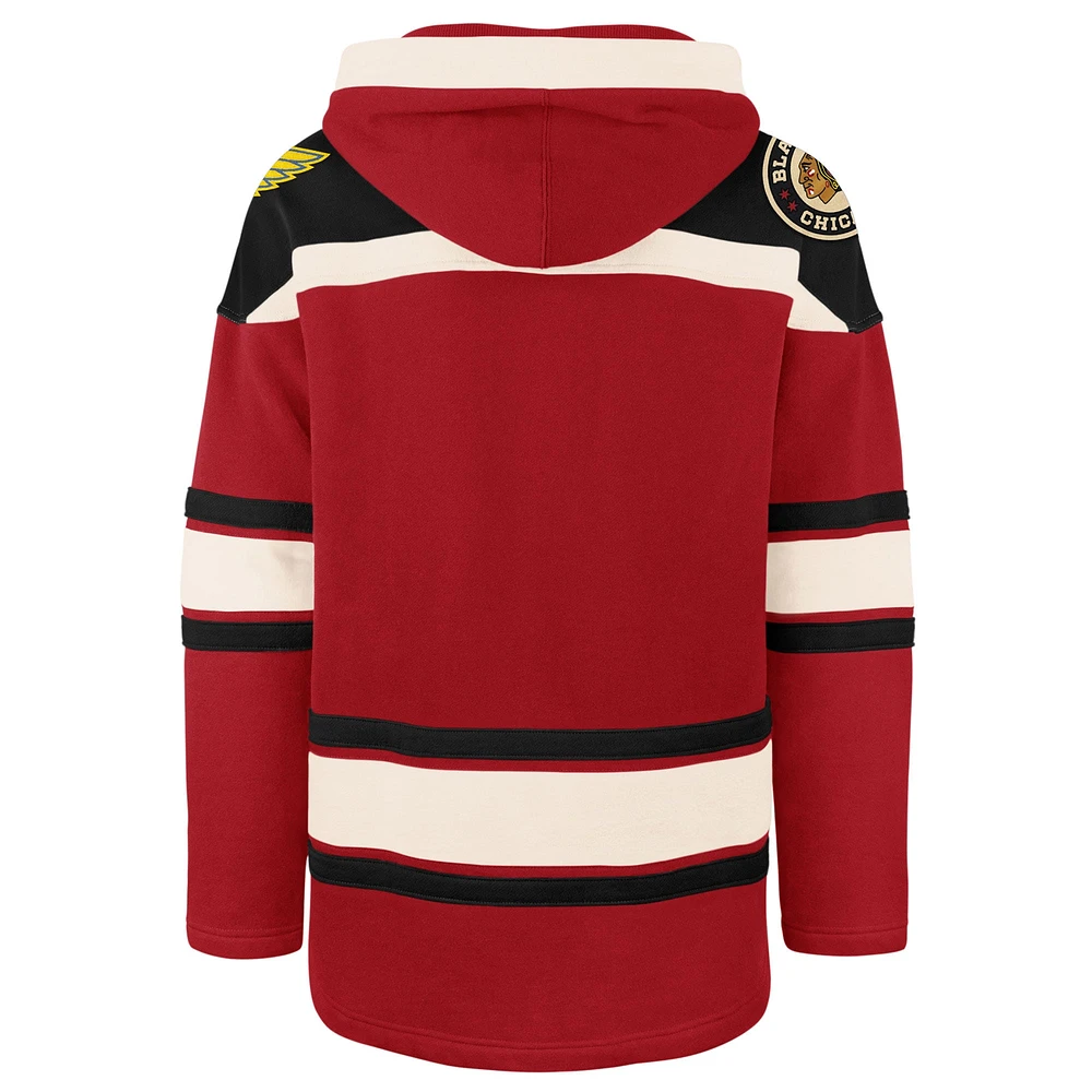 Sweat à capuche lacets supérieur NHL Winter Classic 2025 '47 - Rouge