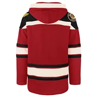 Sweat à capuche lacets supérieur NHL Winter Classic 2025 '47 - Rouge