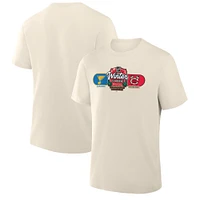 T-shirt Fanatics pour homme crème Chicago Blackhawks vs. St. Louis Blues 2025 Winter Classic Matchup