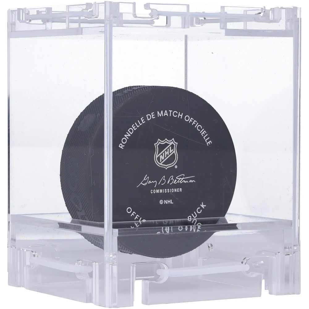 Vitrine de présentation pour rondelles de hockey – pliable et empilable