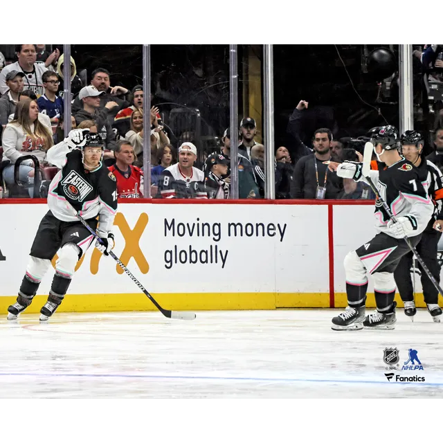 Trevor Zegras Anaheim Ducks Fanatics Authentic Unsigned Celebrating a Goal  Photograph