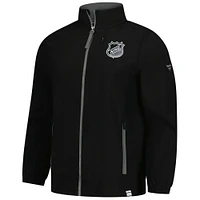Men's Fanatics  Black NHL Authentic Pro Rink Coaches Full-Zip Jacket