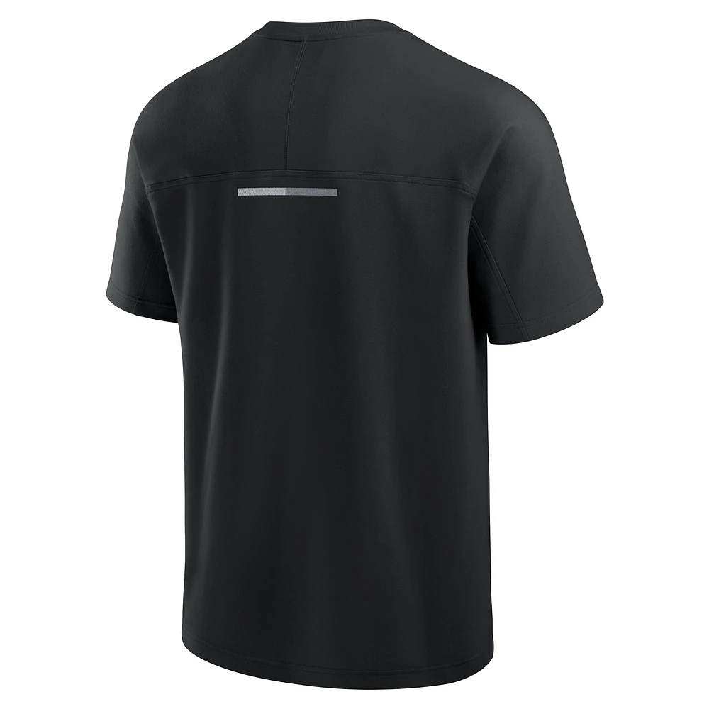 Men's Fanatics Black NHL Elements Flex Tri-Blend T-Shirt