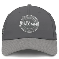 Men's Fanatics Charcoal/Gray NHL Alumni Association Adjustable Hat