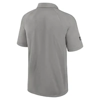 Men's Fanatics Gray Authentic Pro The Alumni Polo