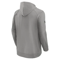 Sweat à capuche gris authentique Pro The Alumni pour homme